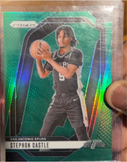 2024-25 Panini Prizm #234 Stephon Castle — front
