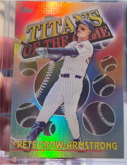 2026 Topps Series 1 Titans Of The Game #TOG-13 Pete Crow-Armstrong — front