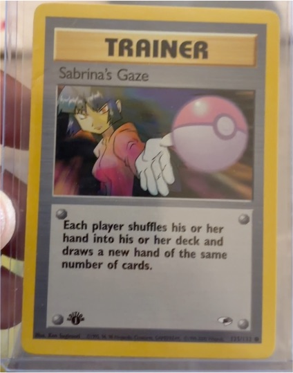2000 Gym Heroes #125 Sabrina's Gaze — front