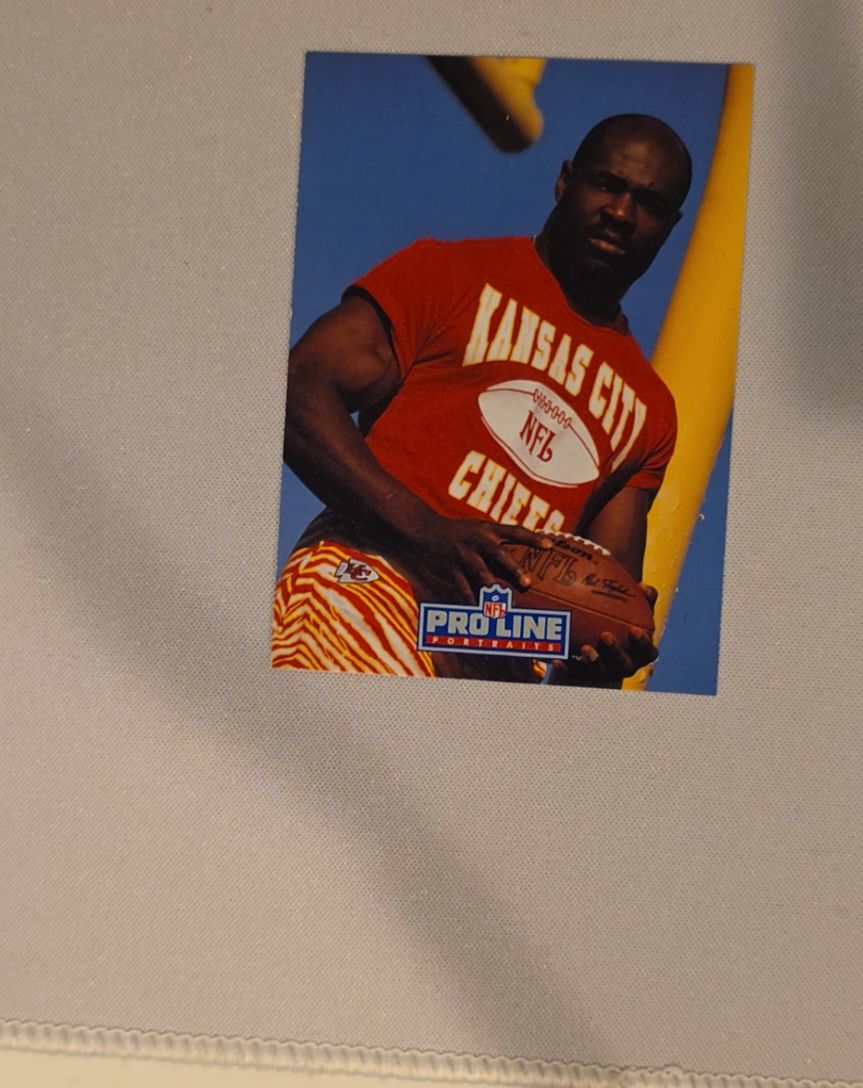 1991 Pro Line Portraits #127 Christian Okoye — front