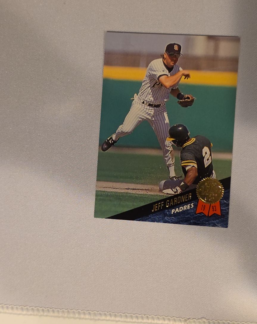 1993 Leaf #238 Jeff Gardner — front