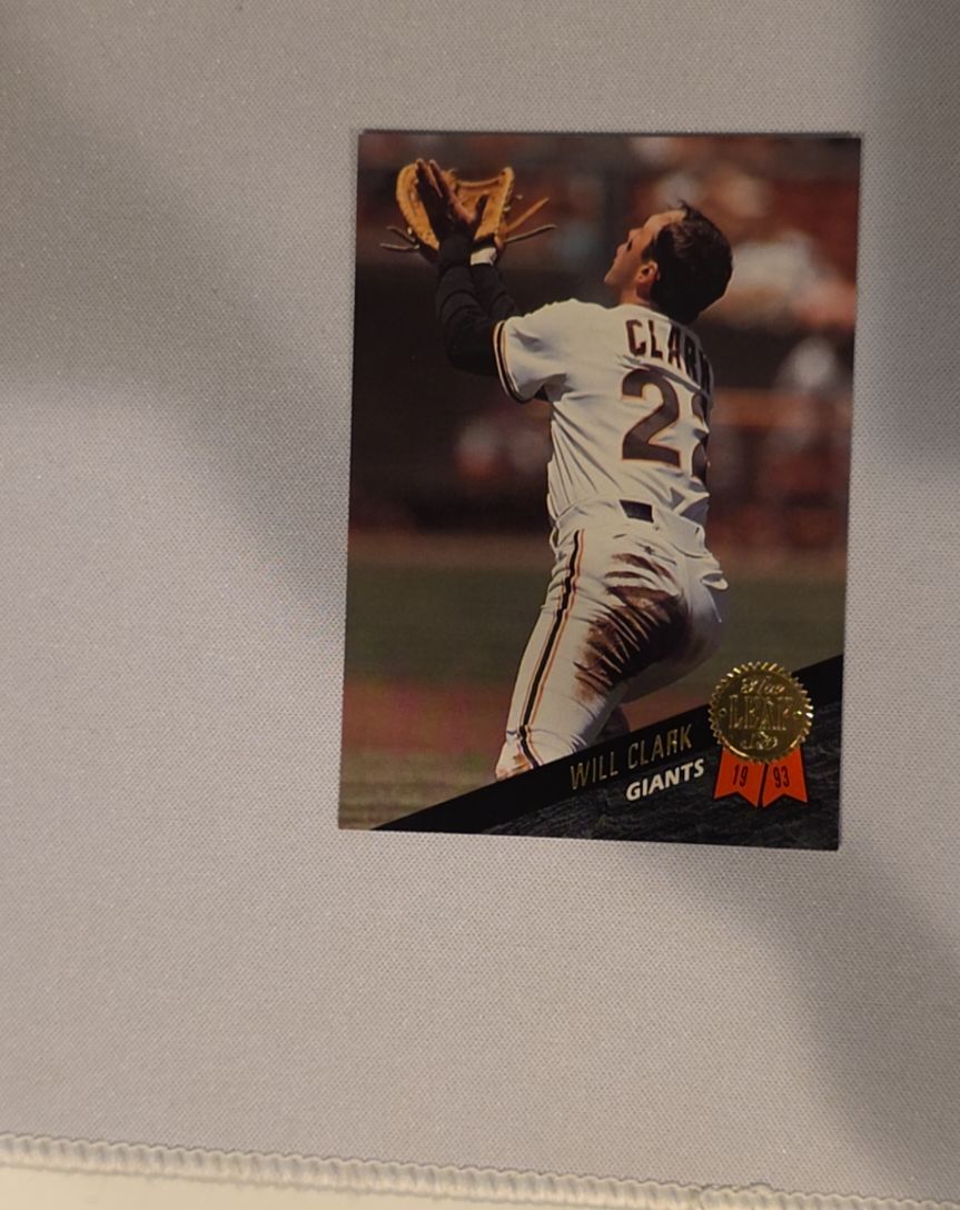 1993 Leaf #247 Will Clark San Francisco Giants — front
