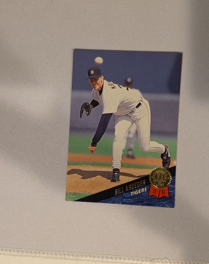 1993 Leaf #unknown Bill Krueger — front