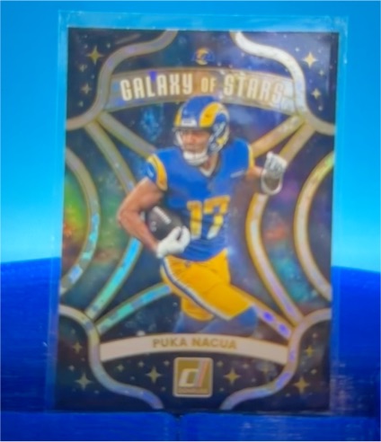 2025 Panini Donruss #10 Puka Nacua Galaxy of Stars — front