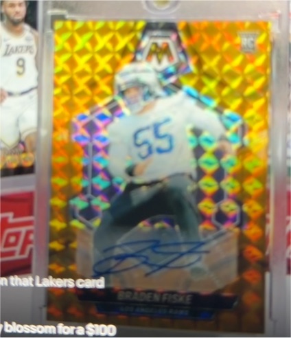 2024 Panini Mosaic # Braden Fiske — front