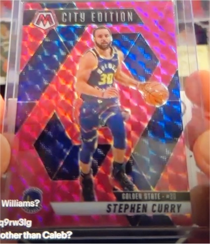 2024-25 Panini Mosaic City Edition #272 Stephen Curry — front