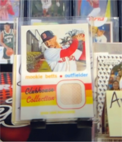 2020 Topps Heritage Clubhouse Collection #CCR-MB Mookie Betts — front