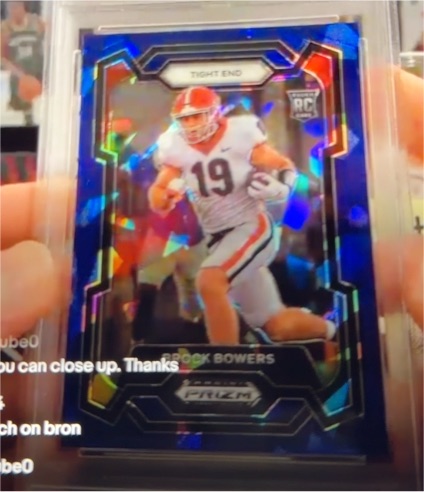 2024 Panini Prizm Draft Picks #107 Brock Bowers — front