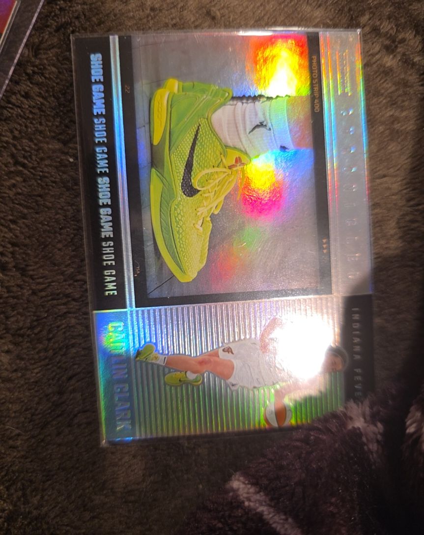2025 Panini Caitlin Clark Chronicled #72 Shoe Game — front
