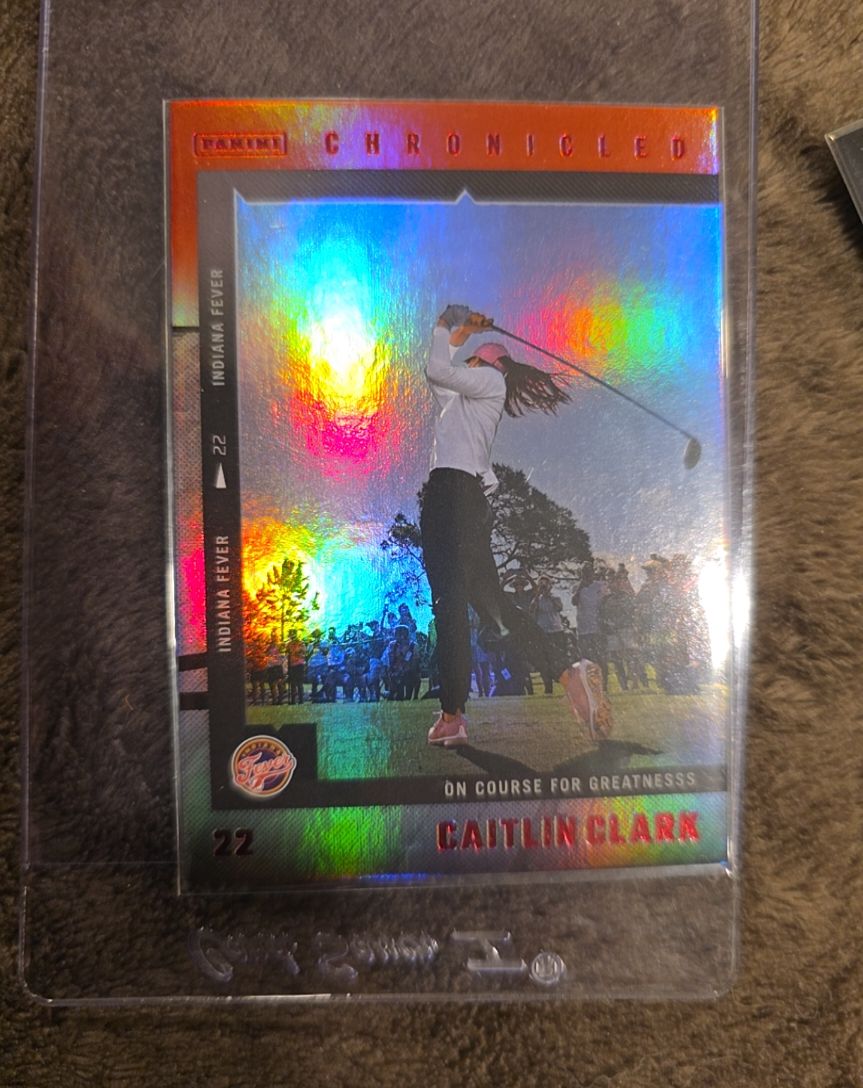 2025 Panini Chronicled #22 Caitlin Clark — front