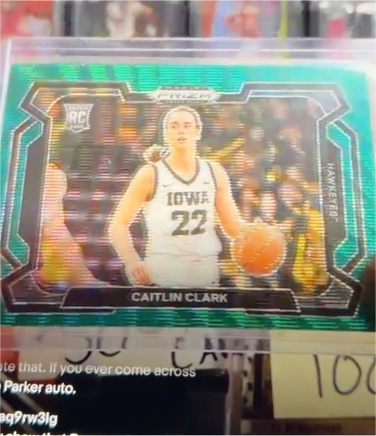2024 Panini Prizm Draft Picks #57 Caitlin Clark — front
