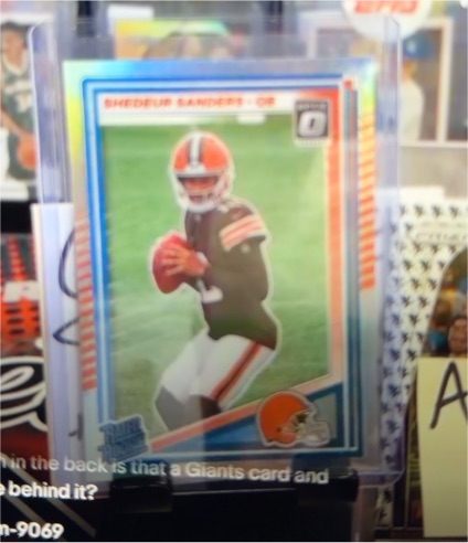 2025 Panini Donruss #306 Shedeur Sanders — front