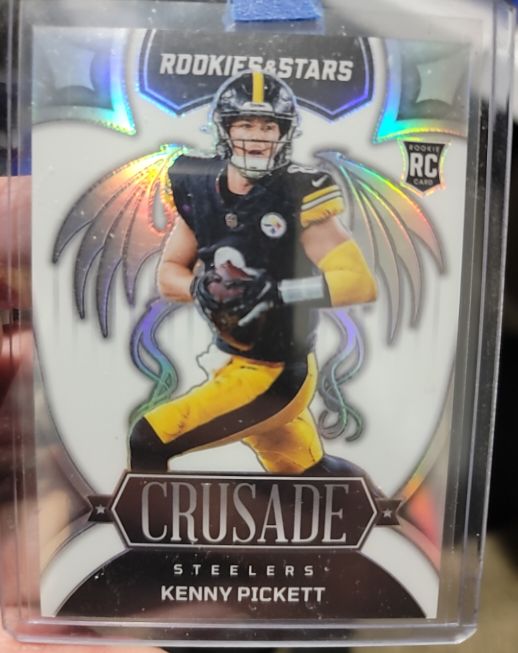 2022 Panini Rookies & Stars Crusade Silver Prizm #CR-11 Kenny Pickett — front