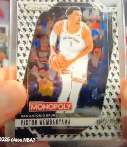 2024-25 Panini Prizm Monopoly #73 Victor Wembanyama — front