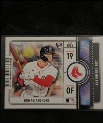 2026 Topps Series 1 Big Ticket Player #BTP-23 Roman Anthony — front