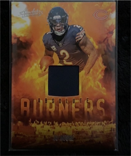 2025 Panini Absolute #ABU-DMO D.J. Moore Absolute Burners — front