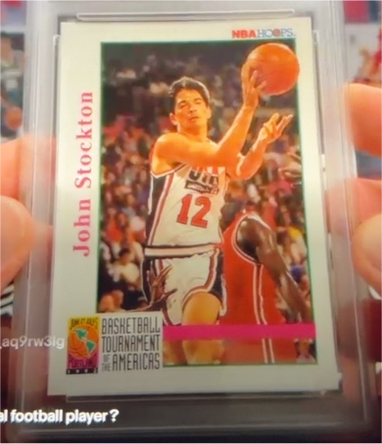 1992-93 NBA Hoops #347 John Stockton — front