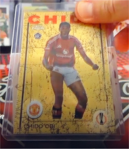 2024-25 Topps Chrome UEFA #14 Chido Obi — front