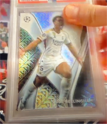 2023-24 Topps UEFA Club Competitions Mojo Chrome #MJ25 Jude Bellingham — front