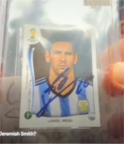 2014 Panini World Cup Stickers #430 Lionel Messi — front