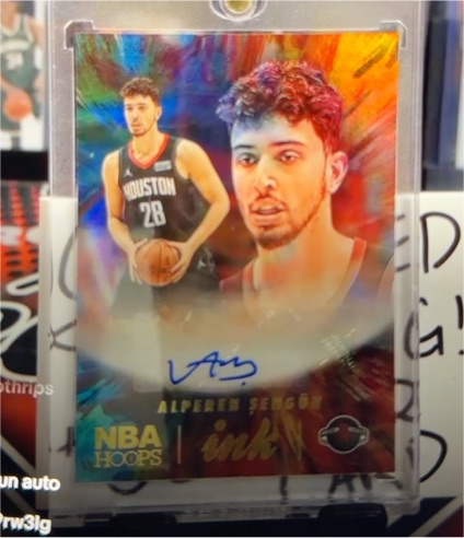 2022-23 Panini NBA Hoops #HI-APS Alperen Sengun Ink Autograph — front