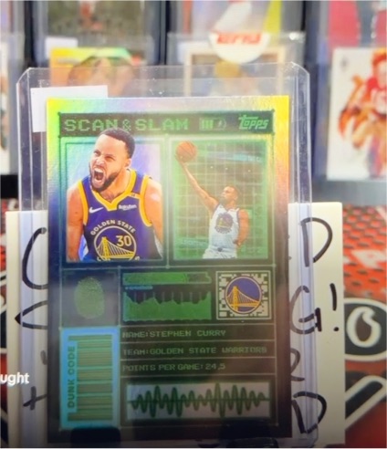 2025 Topps Scan and Slam #SS-30 Stephen Curry — front