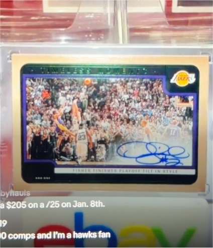 2024 Panini One and One Timeless Moments #TM-DF Derek Fisher — front