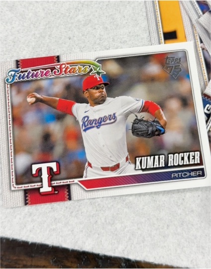 2026 Topps Series 1 #336 Kumar Rocker Future Stars — front