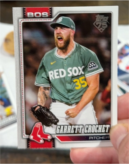 2026 Topps 75 Series One #53 Garrett Crochet — front