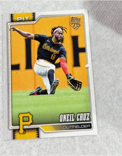 2026 Topps Series 1 #246 Oneil Cruz — front