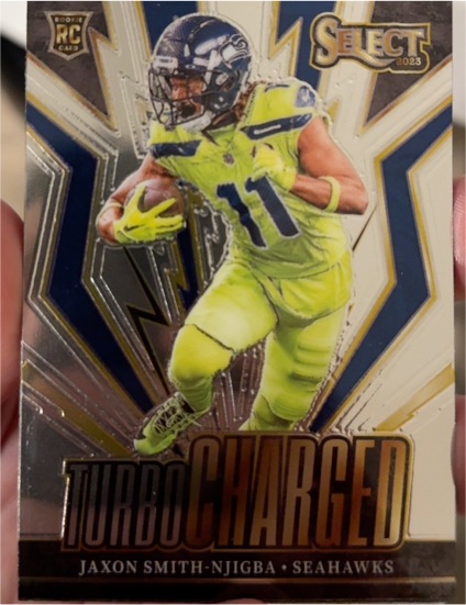 2023 Panini Select Turbocharged #TUR-JAN Jaxon Smith-Njigba — front