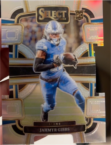 2023 Panini Select #34 Jahmyr Gibbs — front