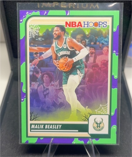 2023-24 Panini Haunted Hoops #239 Malik Beasley — front
