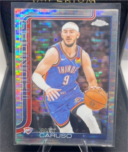 2025-26 Topps Chrome #170 Alex Caruso — front