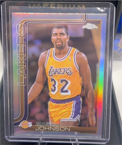 2025-26 Topps Chrome #244 Magic Johnson — front