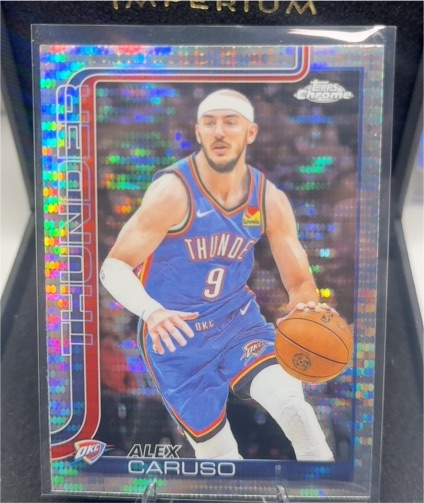 2025-26 Topps Chrome #170 Alex Caruso — front