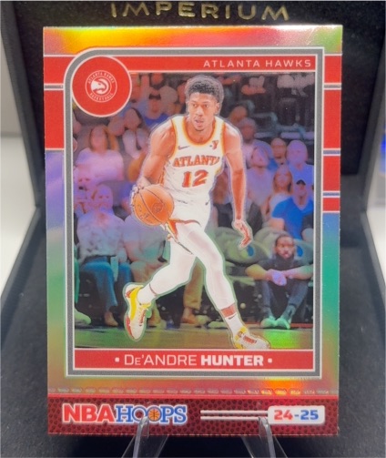 2024-25 Panini NBA Hoops #91 De'Andre Hunter — front