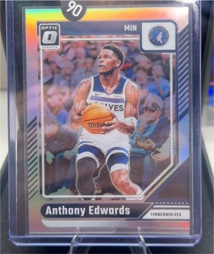 2024-25 Donruss Optic #31 Anthony Edwards — front