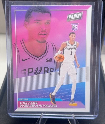 2023-24 Panini Player of the Day #51 Victor Wembanyama — front