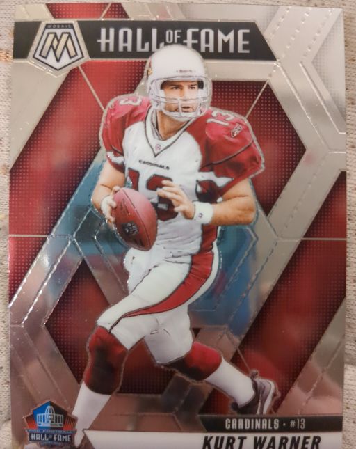 2025 Panini Mosaic Hall of Fame #300 Kurt Warner — front