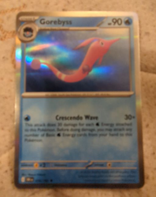 2025 Pokémon SV10: Destined Rivals #56 Gorebyss — front