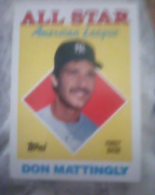 1988 Topps All-Star #386 Don Mattingly — front