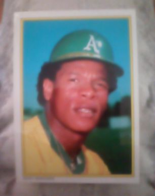 1983 Topps All-Star Set Collector's Edition #33 Rickey Henderson — front