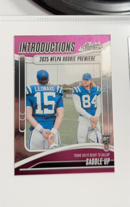 2025 Panini Absolute #I-RLD Riley Leonard & Tyler Warren — front