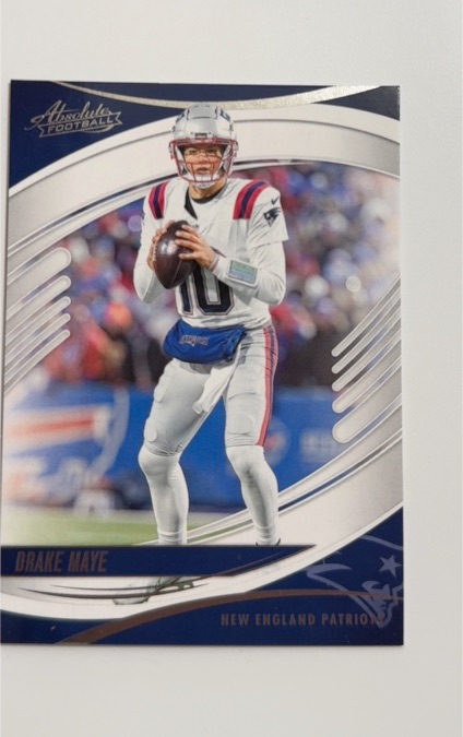 2025 Panini Absolute #79 Drake Maye — front