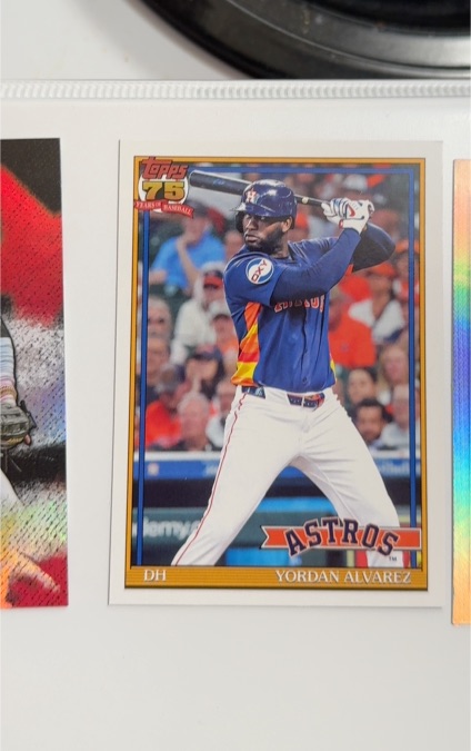 2026 Topps Series 1 1991 Topps #T91-36 Yordan Alvarez — front