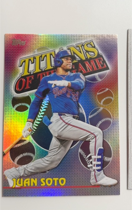 2026 Topps Series 1 #TOG-11 Juan Soto Titans of the Game — front