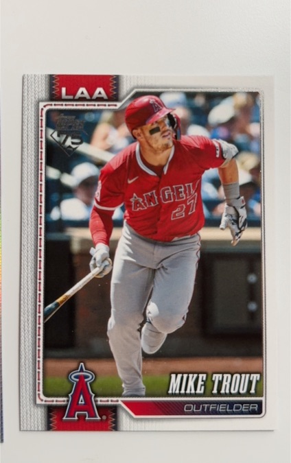 2026 Topps Series 1 #350 Mike Trout — front