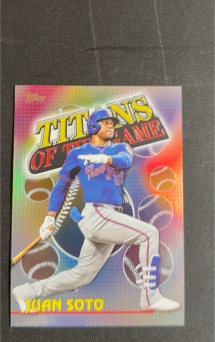 2026 Topps Series 1 #TOG-11 Juan Soto Titans of the Game — front
