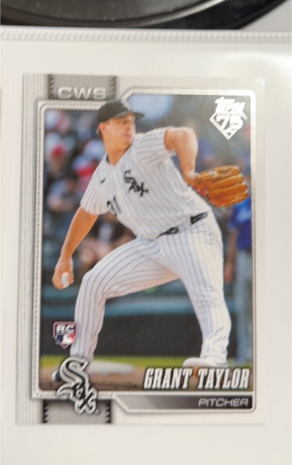2024 Topps #CWS Grant Taylor — front